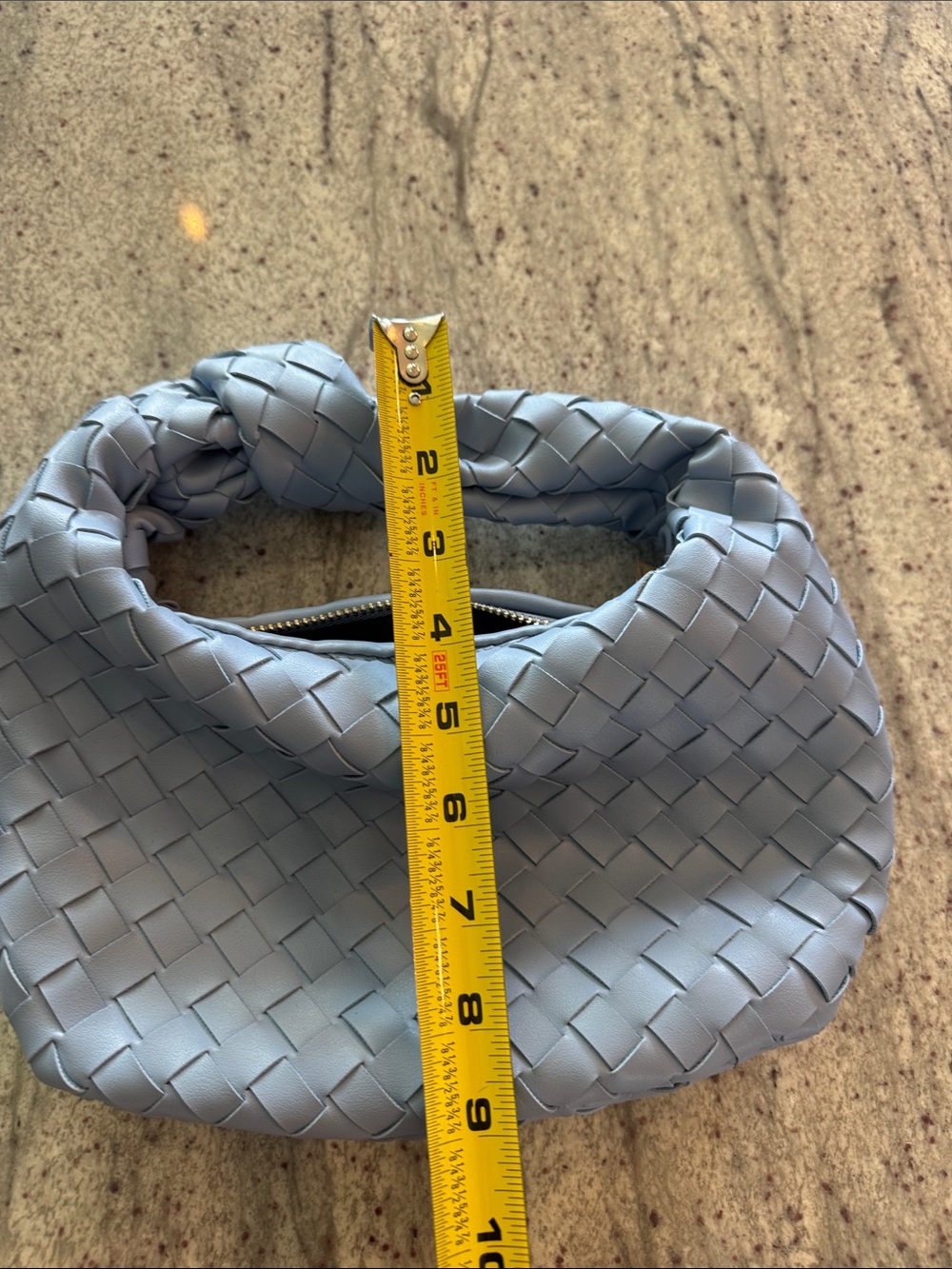 Designer inspired bag. Blue. Perfect condition - Picture 3 of 4